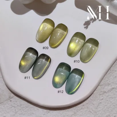 Floating Gold Cat Eye Gel