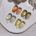 Floating Gold Cat Eye Gel