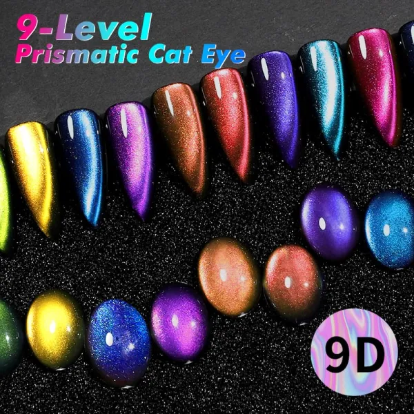 9D Prismatic Cat Eye Gel