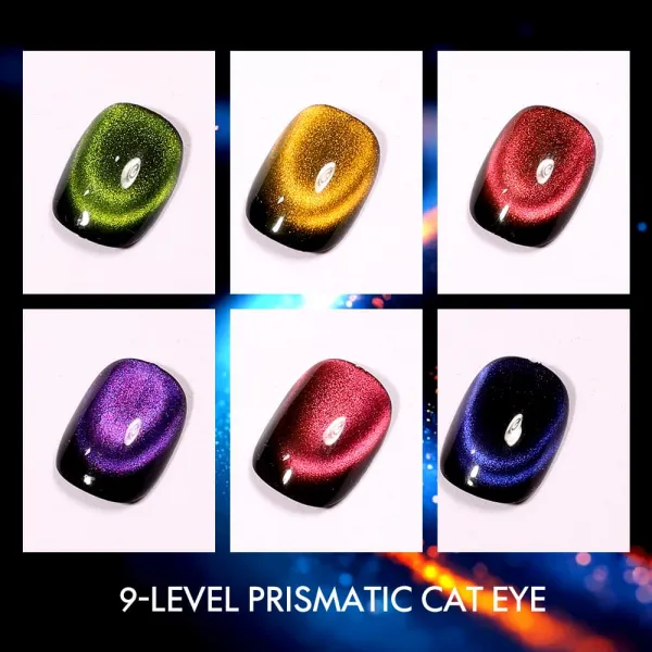 9D Prismatic Cat Eye Gel