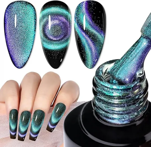 9D Prismatic Cat Eye Gel