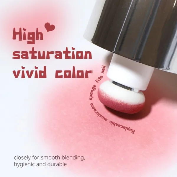 Heart Air Cushion Pat Painting Gel