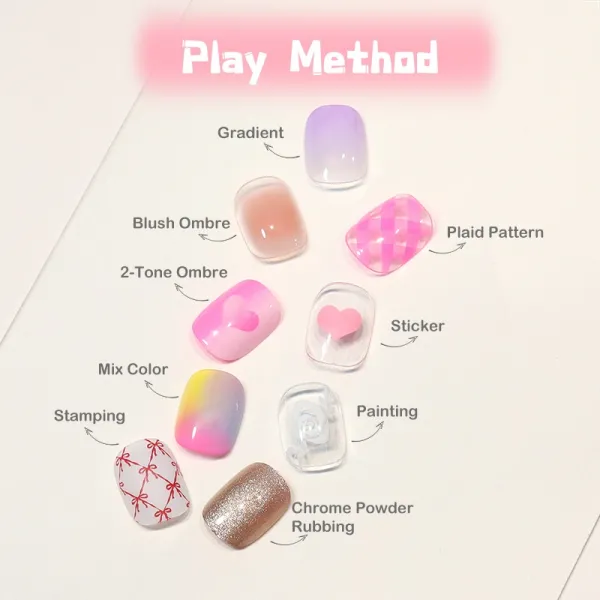 Heart Air Cushion Pat Painting Gel