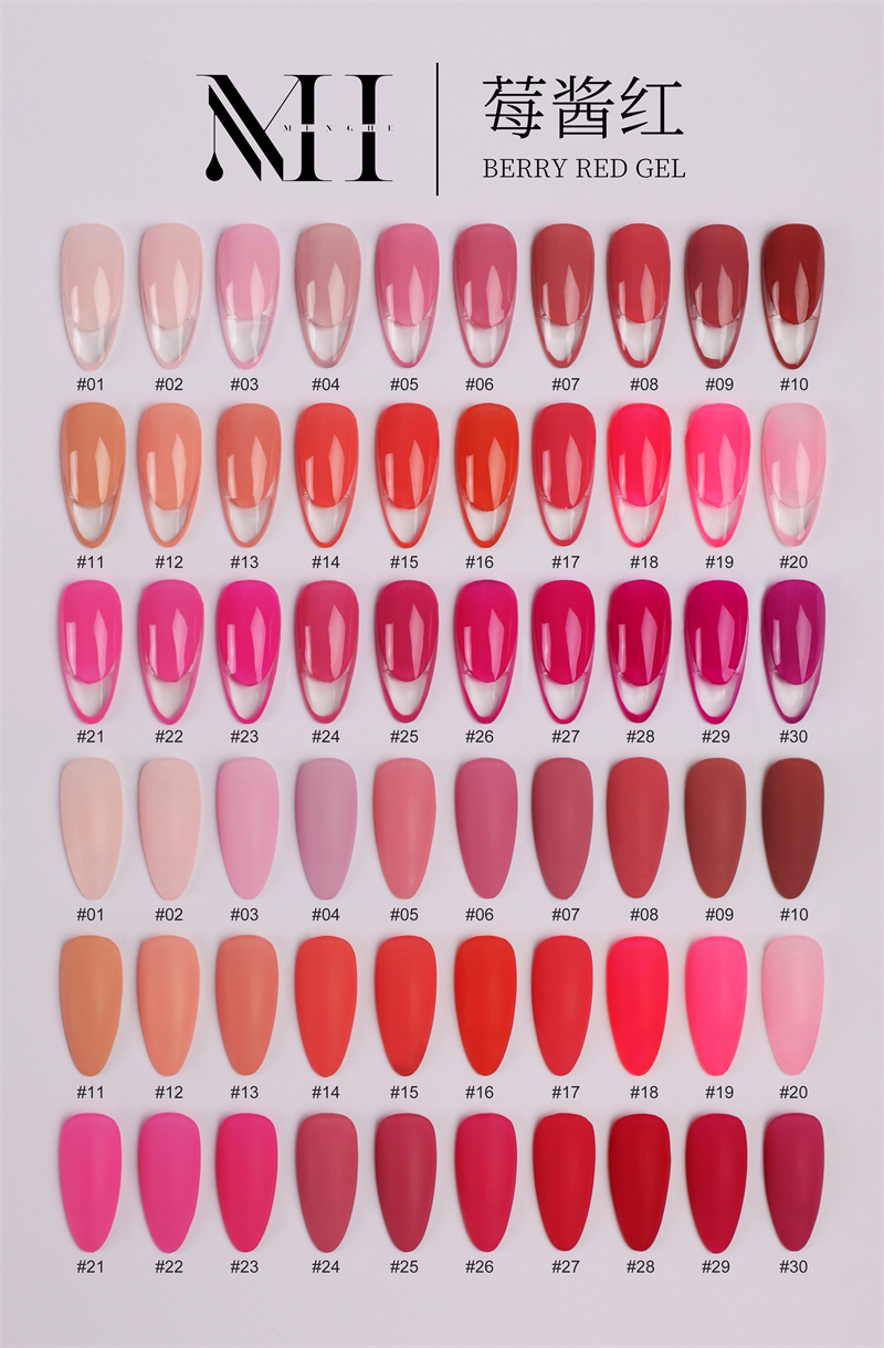 Berry Red Gel