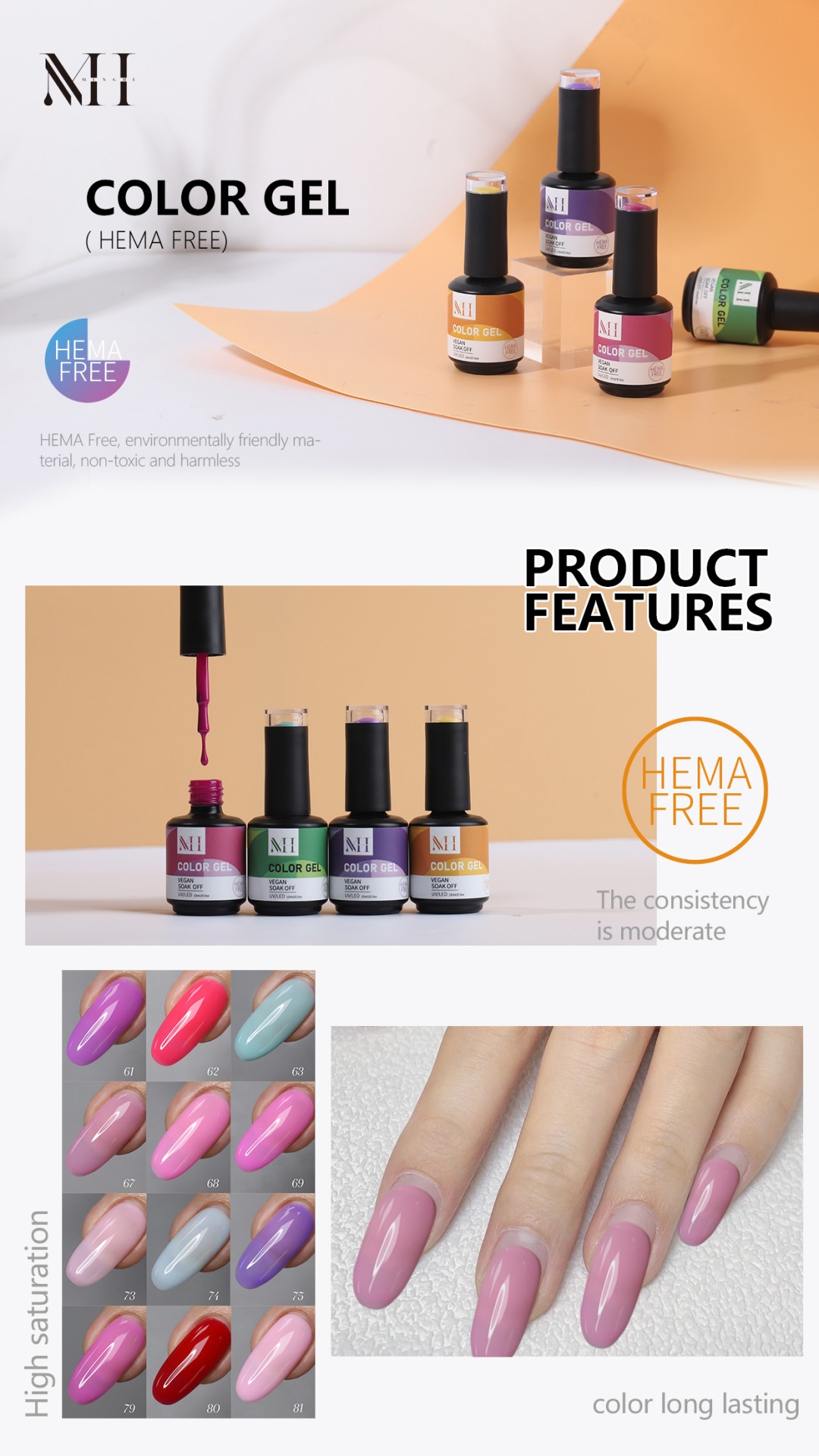 HEMA FREE Color Gel