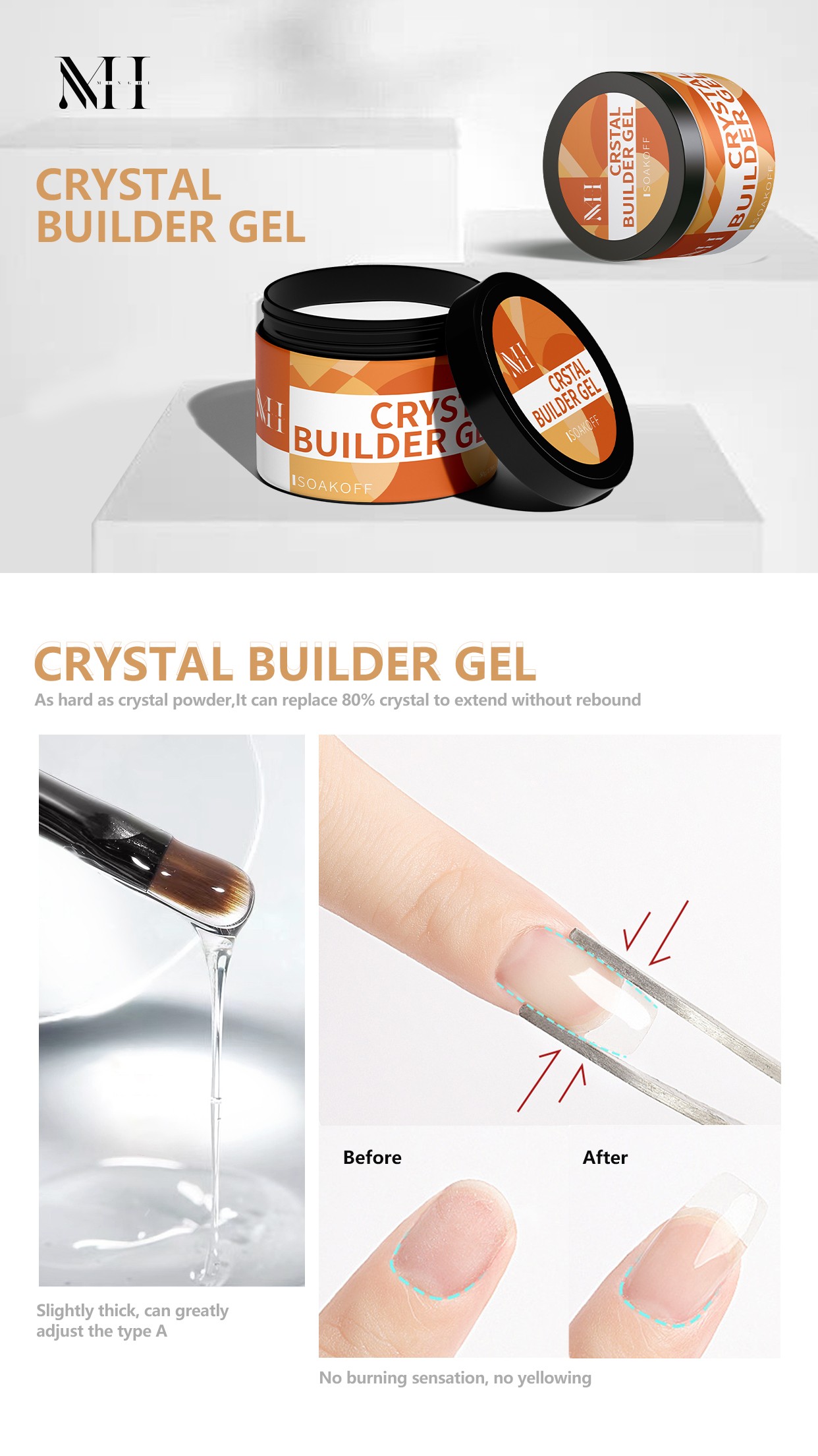 Crystal Extension Gel