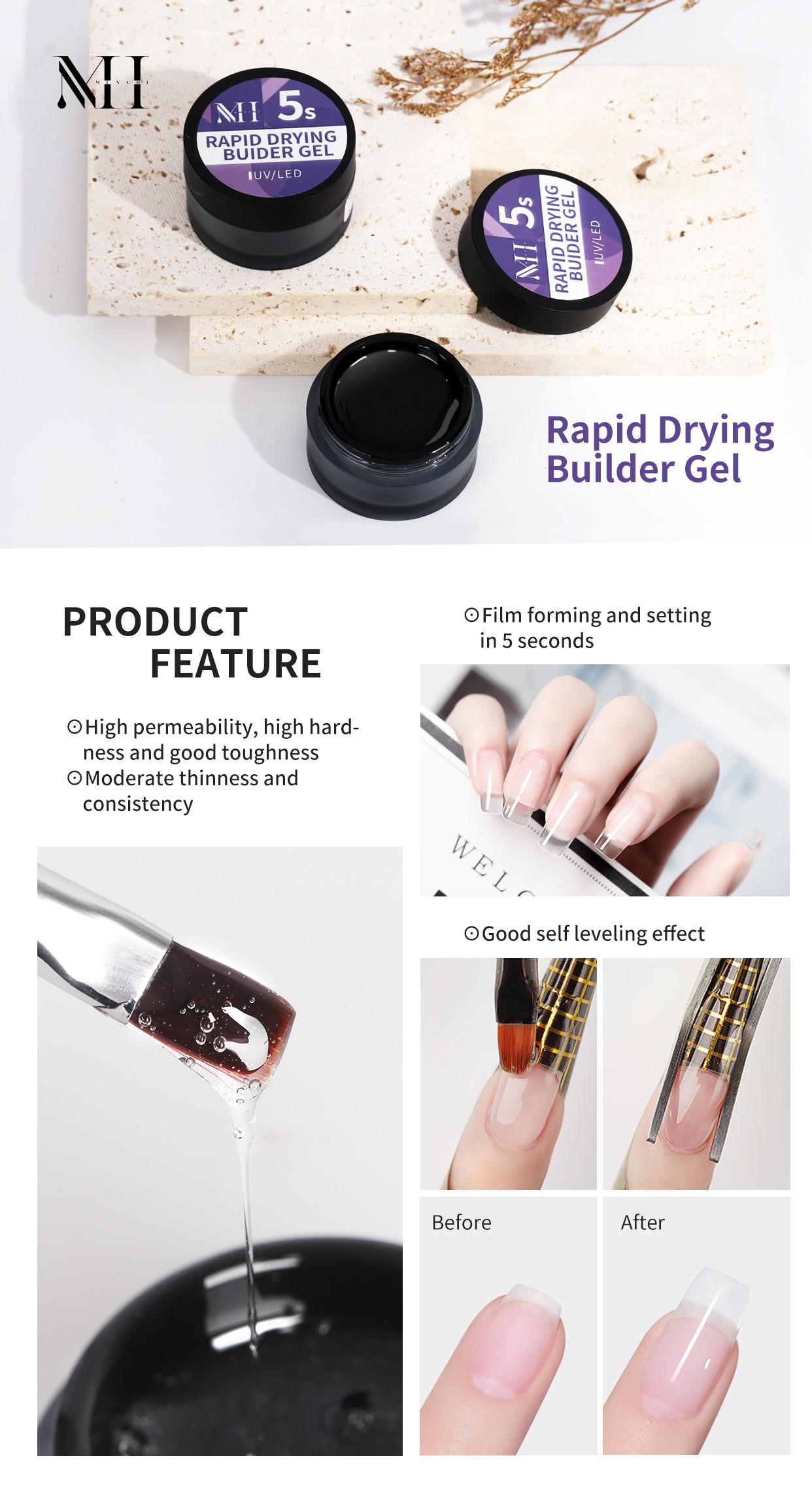 5s Rapid Drying Extension Gel