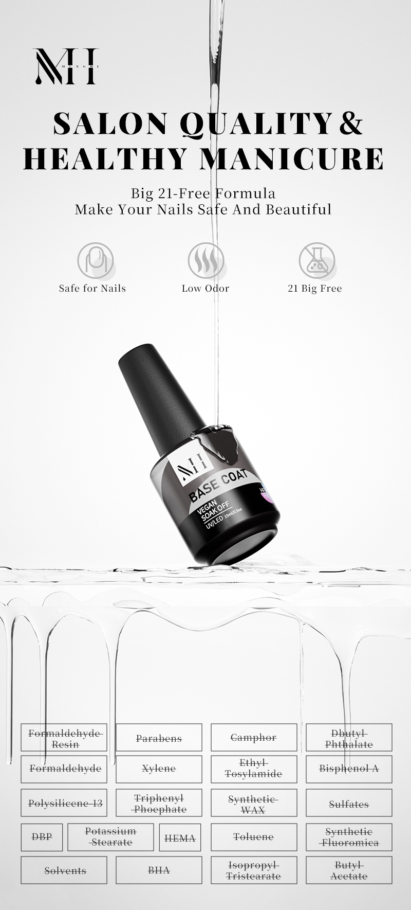 HEMA FREE TPO FREE GEL POLISH