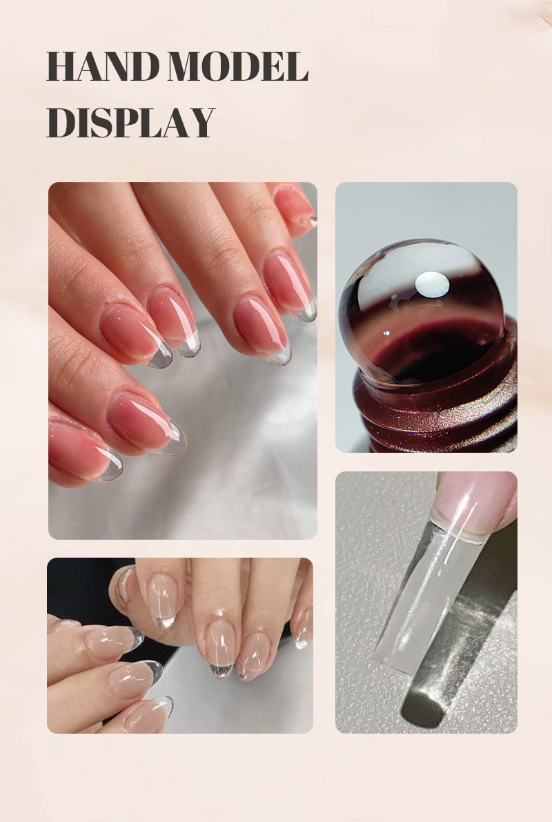 High Transparency Crystal Extension Gel