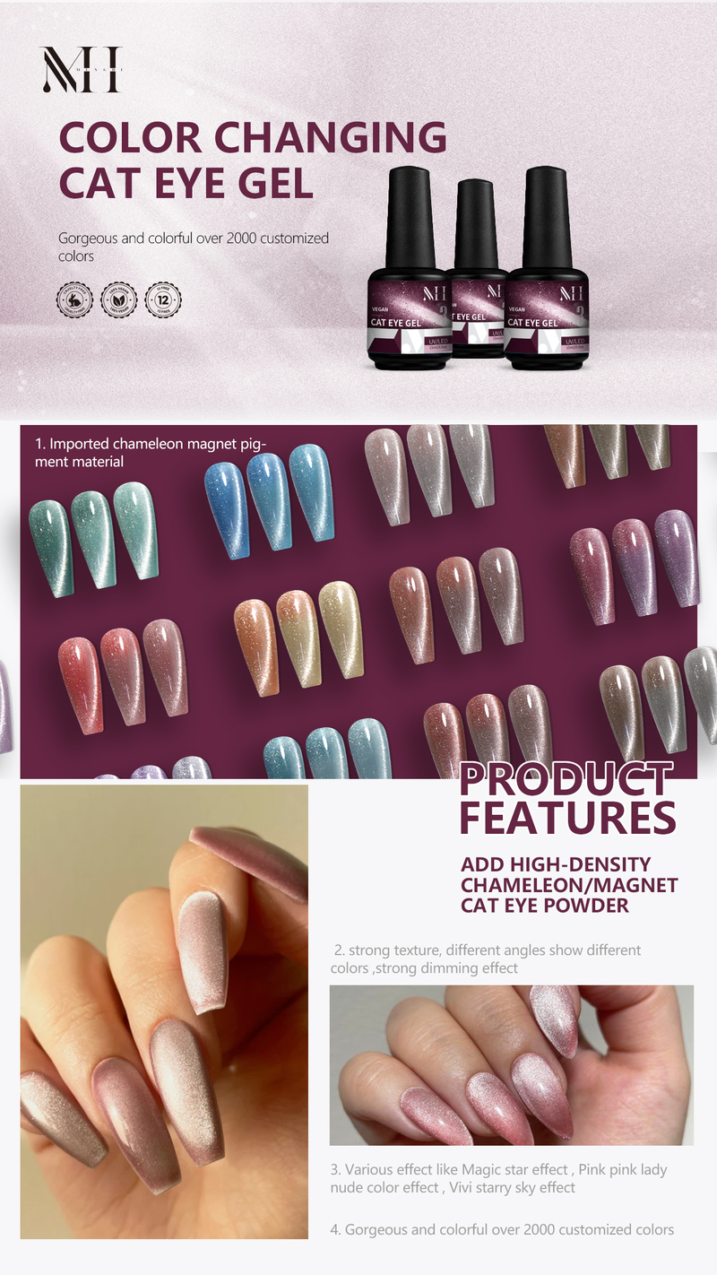 Color Changing Cat Eye Gel