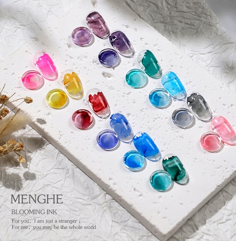 Marble Blooming Ink