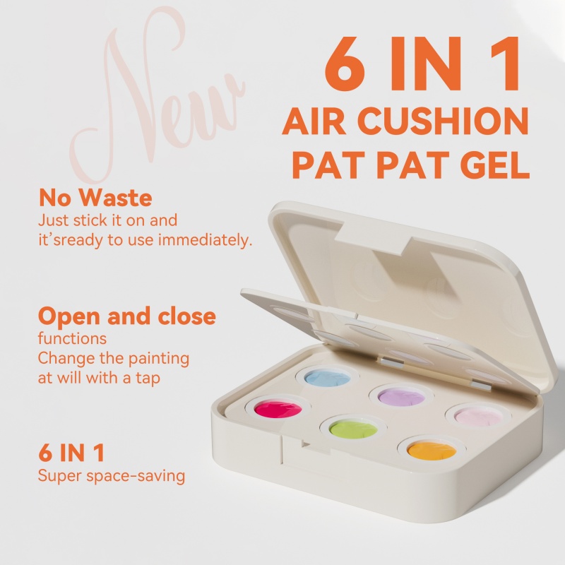 6in1 Air Cushion Pat Painting Gel